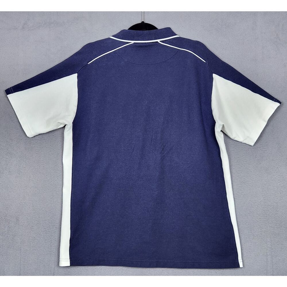 CANTERBURY OF NEW ZEALAND Polo Mens XXL Blue USA Rugby Short Sleeve Shirt - Picture 2 of 14
